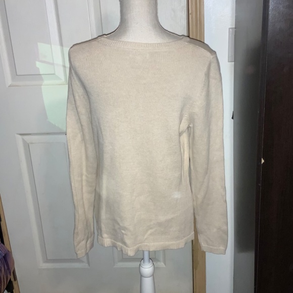 Women’s Croft & Barrow Cardinal Sweater Preowned Size MEDIUM - Picture 2 of 3